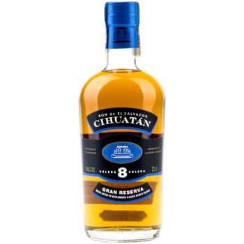 Cihuatan Solera Gran Reserva 8y 40% 0,7 l (holá láhev)