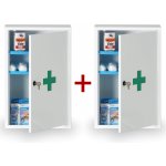 B2B Partner Kovová lékarnička na zeď 30 x 46 x 14 cm 1+1 ZDARMA – Sleviste.cz