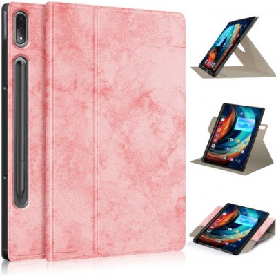 Protemio Marble Zaklápěcí pouzdro Lenovo Tab P12 Pro 40219 růžové – Zbozi.Blesk.cz