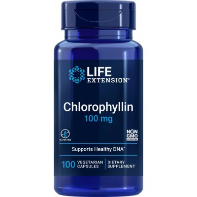 Life Extension Chlorophyllin 100 vegetariánská kapsle 100 mg – Hledejceny.cz