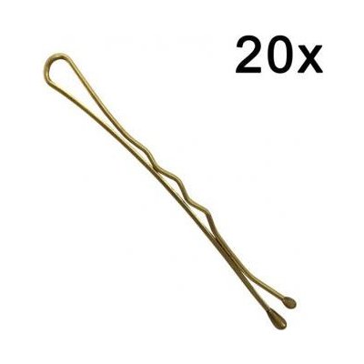 Ostatní Sponka do vlasů 20ks Zlatá – Zboží Dáma