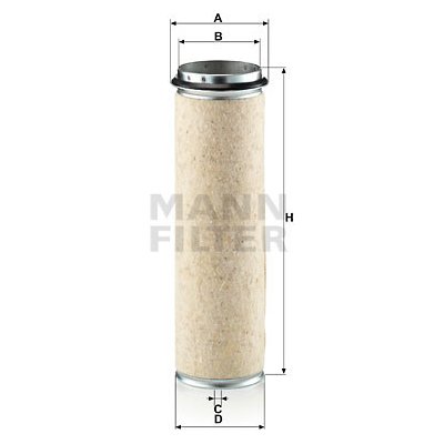 MANN-FILTER Filtr - sekundární vzduch CF1200 – Hledejceny.cz
