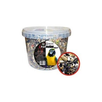 Rapadog FINE PET Super Mix Velký Papoušek vědro 1,4 kg – Hledejceny.cz