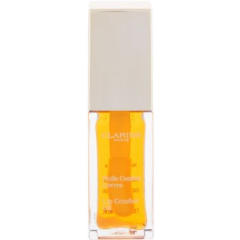 Clarins Vyživující olejová péče o rty Eclat Minute Huile Confort Lèvres 01 Honey7 ml