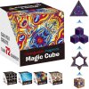 Sferazabawek Magnetická kostka Magic Cube Fidget proti stresu