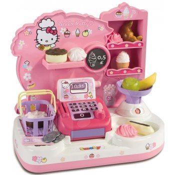 Smoby obchod s pokladnou Hello Kitty 24381 růžový