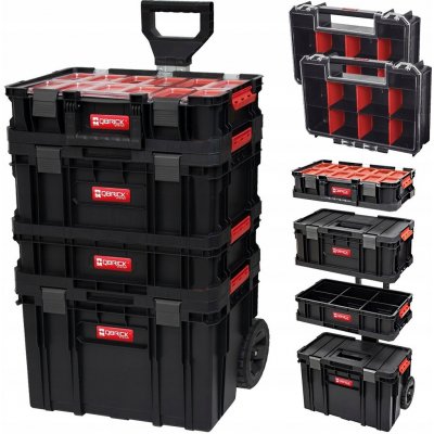 Qbrick Set boxů TWO Cart na kolech 6v1 P90617 – HobbyKompas.cz