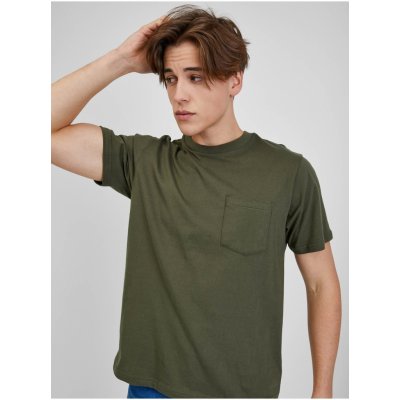 Gap pánské basic tričko khaki