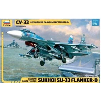 Zvezda Sukhoi SU 33 Flanker D 1:72