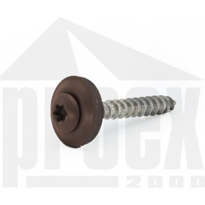 Šroub klempířský nerez 4,5x35mm, MATNÝ oříšek RAL8028, Prefa, T20 – Hledejceny.cz