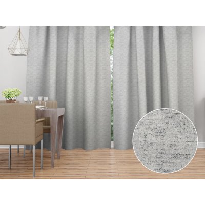 Biante Dekorační závěs PML-118 Šedá režná 145x210 cm – Hledejceny.cz