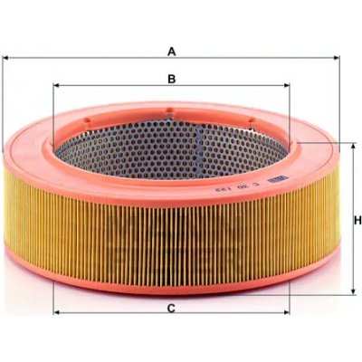 MANN FILTER Vzduchový filtr C 30 122 – Hledejceny.cz