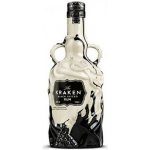 The Kraken Black Spiced Black and White Ceramic LE 40% 0,7 l (holá láhev) – Sleviste.cz