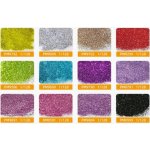 PourArt Glitter do pryskyřice zrníčka Zlatá PM9102 10g – Zboží Mobilmania