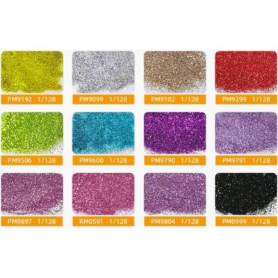 PourArt Glitter do pryskyřice zrníčka Zlatá PM9102 10g – Zboží Dáma