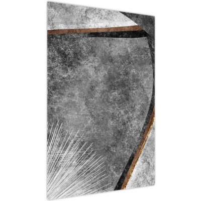 Obraz - Abstrakce v betonu, jednodílný 60x90 cm – Hledejceny.cz