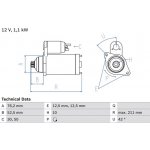 BOSCH 0 986 018 040 Startér (0986018040) | Zboží Auto