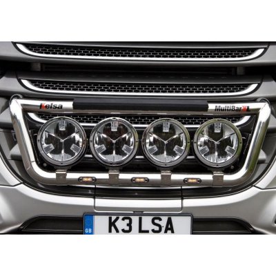 Přední nerezový rám Kelsa MultiBarXL pro DAF XF106 Facelift Spacecab | XF106 Spacecab, Superspace | Zboží Auto