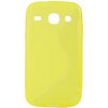Pouzdro a kryt na mobilní telefon Pouzdro S-Case Samsung i8260 Galaxy Core žluté
