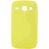 Pouzdro a kryt na mobilní telefon Samsung Pouzdro S-Case Samsung i8260 Galaxy Core žluté