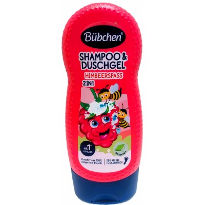 BÜBCHEN HIMBEERSPASS Schampoo & Duschgel 2v1 230 ml – Hledejceny.cz