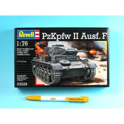 Italeri Model Kit Plastic tank 03229 PzKpfw II Ausf.F 1:76