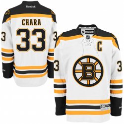 Reebok Zdeno Chára #33 Boston Bruins Premier Jersey Away