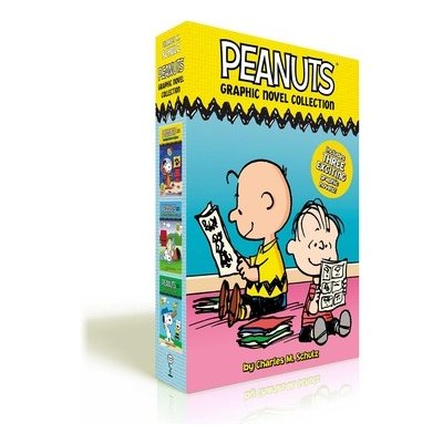 Peanuts Graphic Novel Collection Boxed Set: Snoopy Soars to Space; Adventures with Linus and Friends!; Batter Up, Charlie Brown! Schulz Charles M.Paperback – Hledejceny.cz