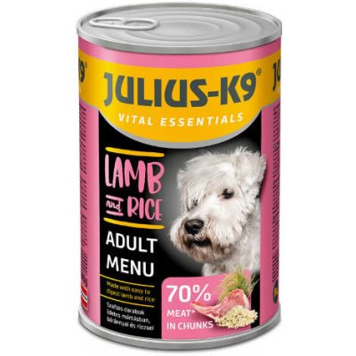 Julius-K9 Vital Essentials Adult Menu Lamb & Rice 1,24 kg – Zboží Mobilmania