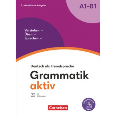 Grammatik aktiv - Deutsch als Fremdsprache - 2. aktualisierte Ausgabe - A1-B1 – Zboží Mobilmania