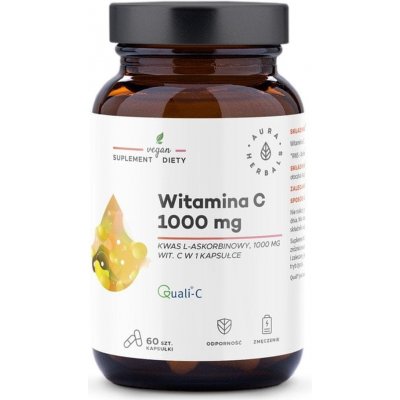 Aura Herbals Vitamín C 1000 mg 60 kapslí – Hledejceny.cz