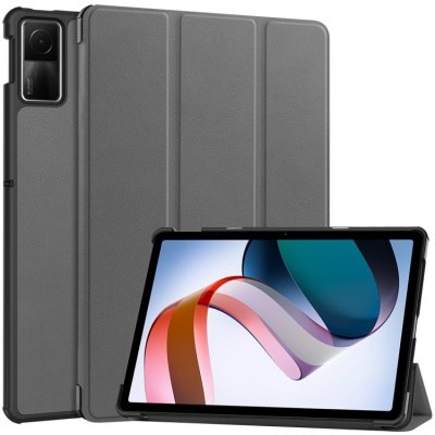 Protemio Leather Zaklápací kryt pre Xiaomi Redmi Pad SE 63772 šedý – Zboží Mobilmania