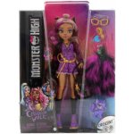 Mattel Monster High Clawdeen Wolf Doll With Purple Streaked Hair And Pet Dog – Zboží Mobilmania