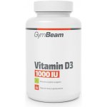 GymBeam Vitamín D3 1000 IU 60 kapslí – Zboží Mobilmania