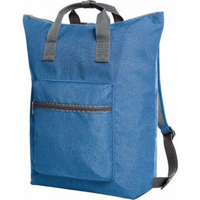 Halfar Skládací nákupní batoh se všemi oddíly na zip 23 l Modrá – Zboží Mobilmania