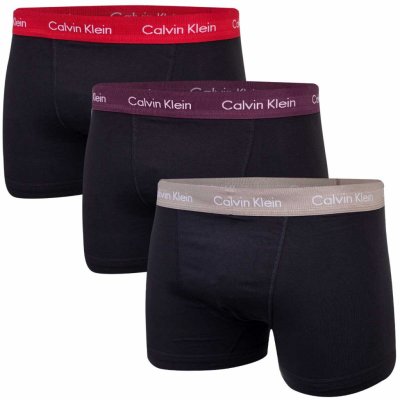 Calvin Klein 3 pack pánské boxerky černé U2662G-CPZ – Zboží Mobilmania