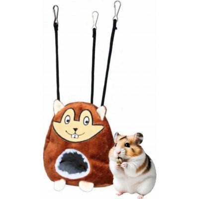 Trixie Plyšová závěsná jeskyň pro drobné hlodavce 11 x 14 cm – Zboží Mobilmania