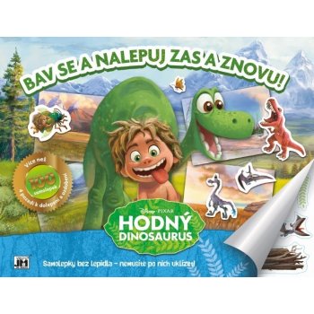 Jiri Models Album samolepky Hodný dinosaurus Bav se a nalepuj zas a znovu!