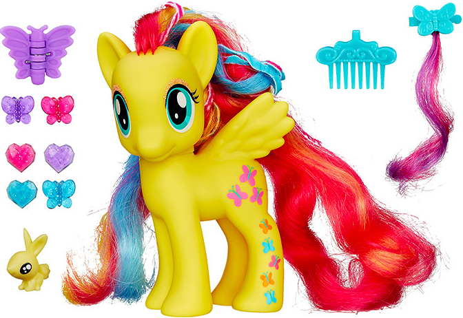 Hasbro My Little Pony Deluxe módní poník Fluttershy s doplňky od 255 Kč -  Heureka.cz