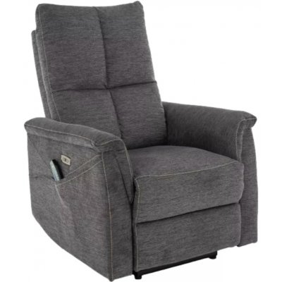 Signal Masážní křeslo NEPTUN M Brego tmavě šedé – Zboží Dáma