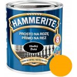 Akzo Nobel Hammerite přímo na rez hladký-žlutý,2,5L – Hledejceny.cz