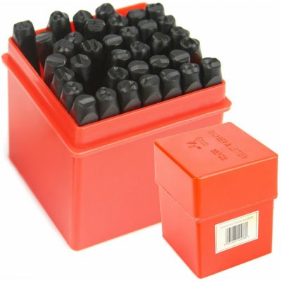 MAR-POL Raznice písmena a číslice, sada razidel 36 ks, 5 mm M57485 – Hledejceny.cz
