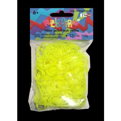 Rainbow Loom dětské neonové gumičky 20228 žluté – Hledejceny.cz