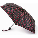 Fulton L501 Tiny 2 houndstooth poppy dámský skládací deštník červený – Sleviste.cz