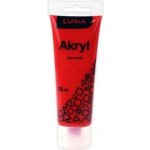 Luma Barvy akrylové 75 ml červená tmavě – Sleviste.cz