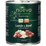 Nuevo Dog Senior Jehněčí a hovězí s ovesnými vločkami 800 g – Zboží Mobilmania