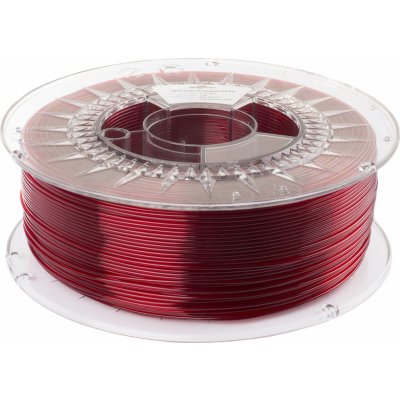 Spectrum Premium PET-G, 1,75mm, 1000g, 80050, transparent red – Zboží Živě