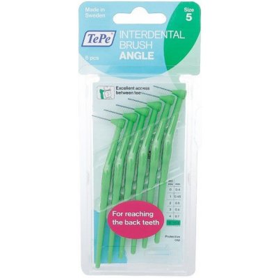 TePe Angle 0,8 mm mezizubní kartáček 1 ks + kryt – Sleviste.cz