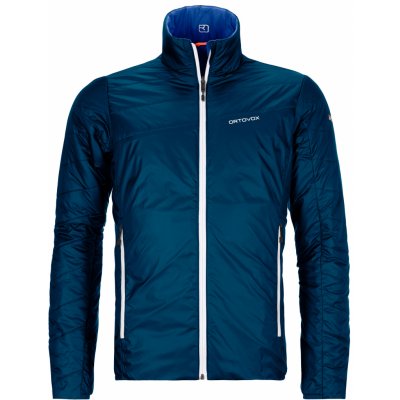 Ortovox Swisswool Piz Boval Jacket M petrol blue – Zboží Mobilmania