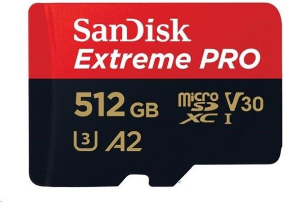 SanDisk microSDXC 512GB SDSQXCZ-512G-GN6MA od 4 949 Kč - Heureka.cz